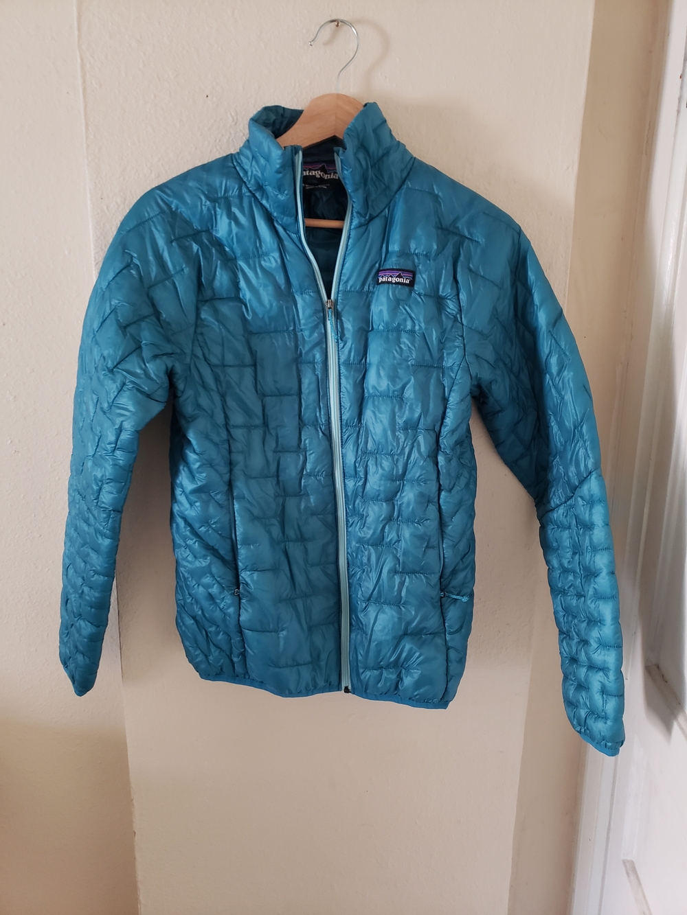 Patagonia Teal Quilted Insulated Jacket